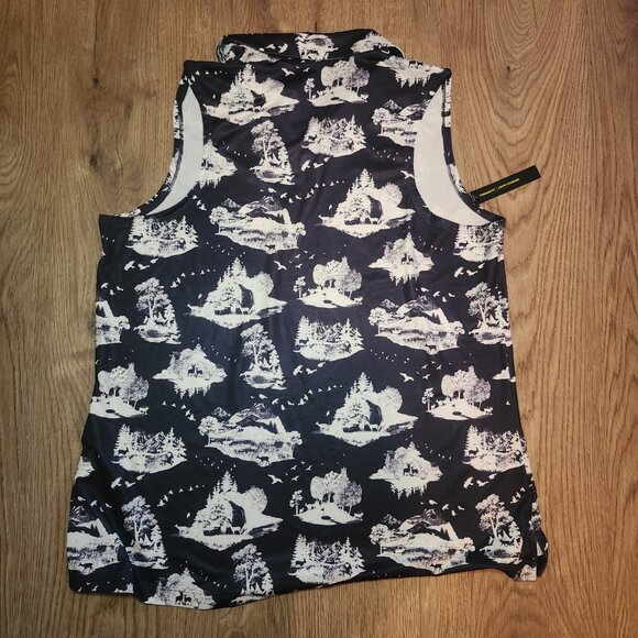 Nike Women’s Dri-Fit Sleeveless Golf Polo – Printed – Size L – BNWT - Picture 4 of 4